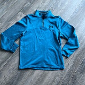 Under Armour Teal Quarter Zip Sweater